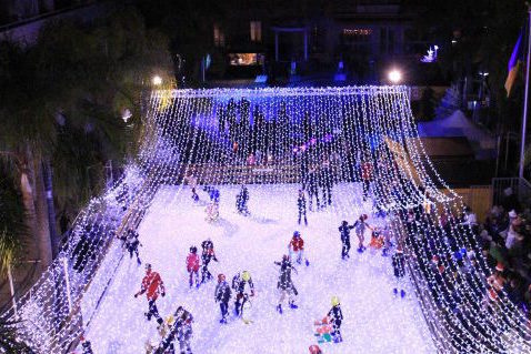 Installation Et Decoration De Patinoire A Monaco Aix Et Saint Tropez